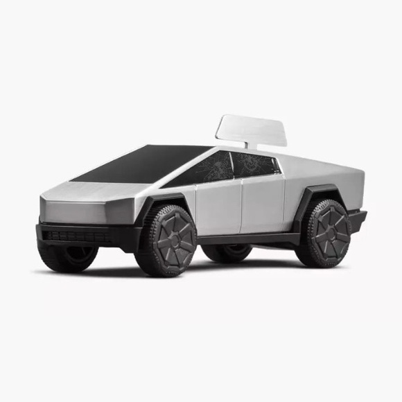 NIB. TESLA Cybertruck Wind-Up Racer - Picture 1 of 6